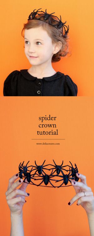 peinados-halloween-arañas-ninos