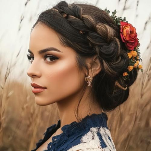 Trenzas mexicanas modernas con un diseño único y detalles sofisticados