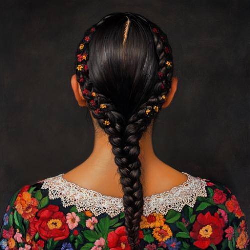 diseños de trenzas mexicanas